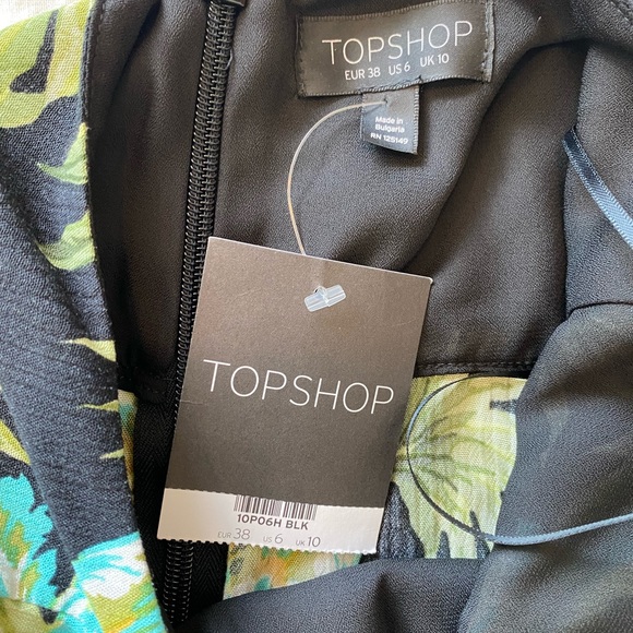 TopShop Tropical Halter Jumpsuit - Picture 13 of 14